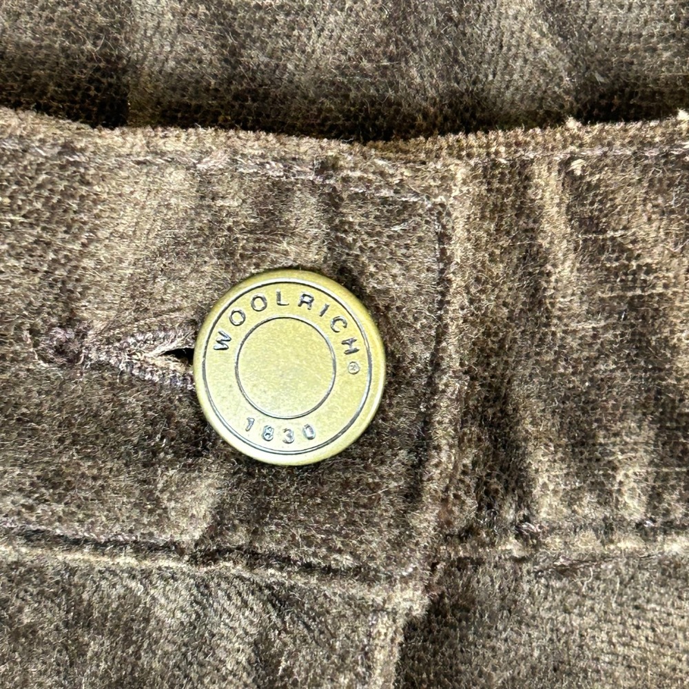Vintage Woolrich Womens Brown Corduroy Pants Size 8 Outdoor‎ Clothing NWT - Picture 9 of 13